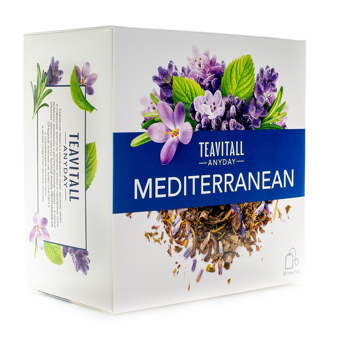 Чайный напиток TeaVitall Anyday “Mediterranean” по цене 13.20 руб ...