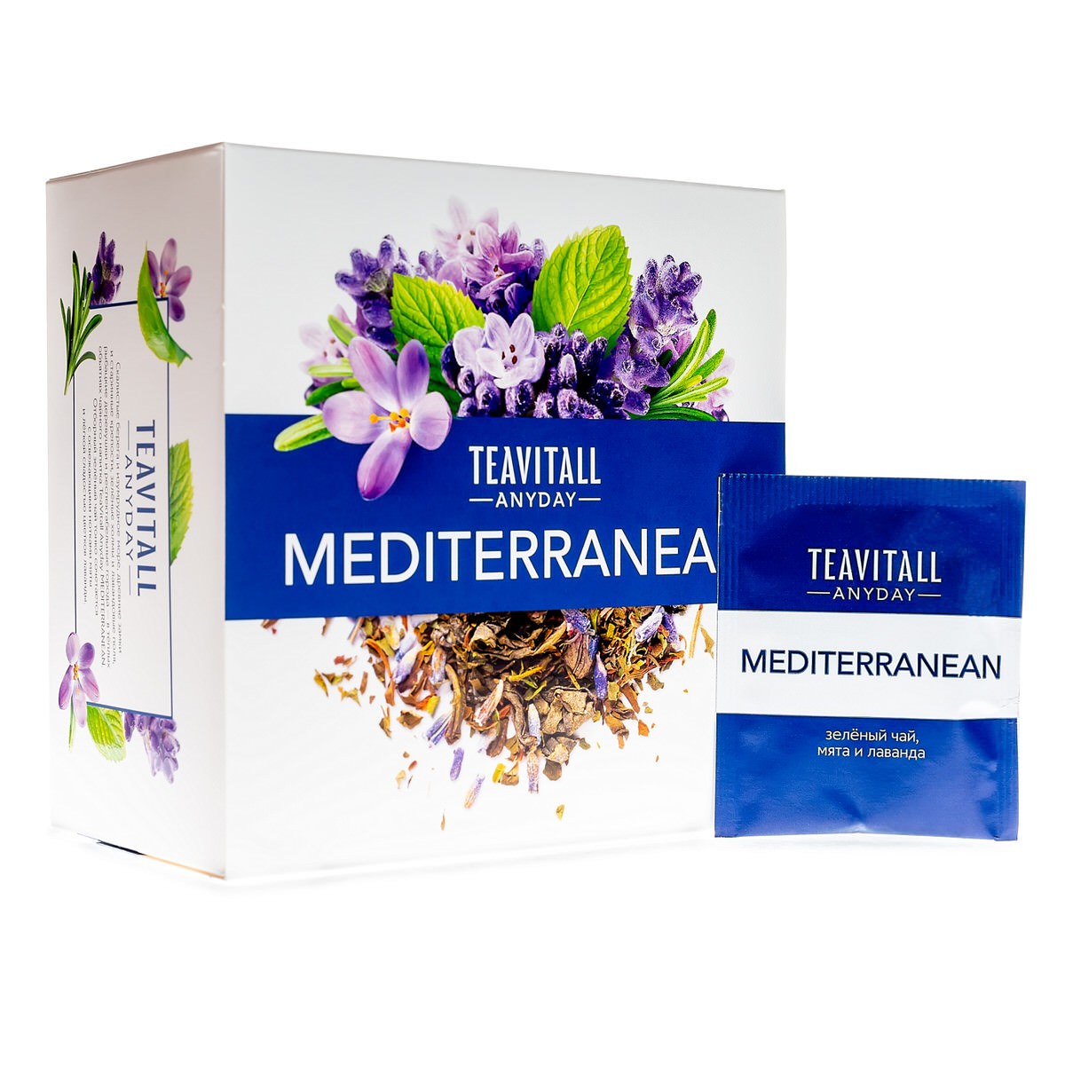 Чайный напиток TeaVitall Anyday “Mediterranean” по цене 13.20 руб ...